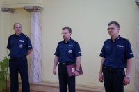 Komendant Miejski Policji w Sosnowcu i jego Zastępcy